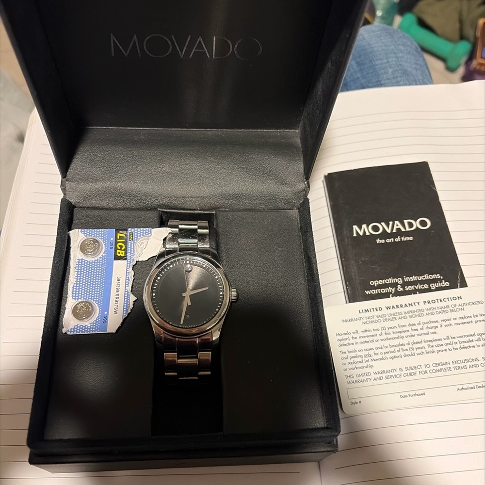 Movado a Swiss maid, high-quality luxury men’s watch, sporty and handsome - Picture 2 of 3
